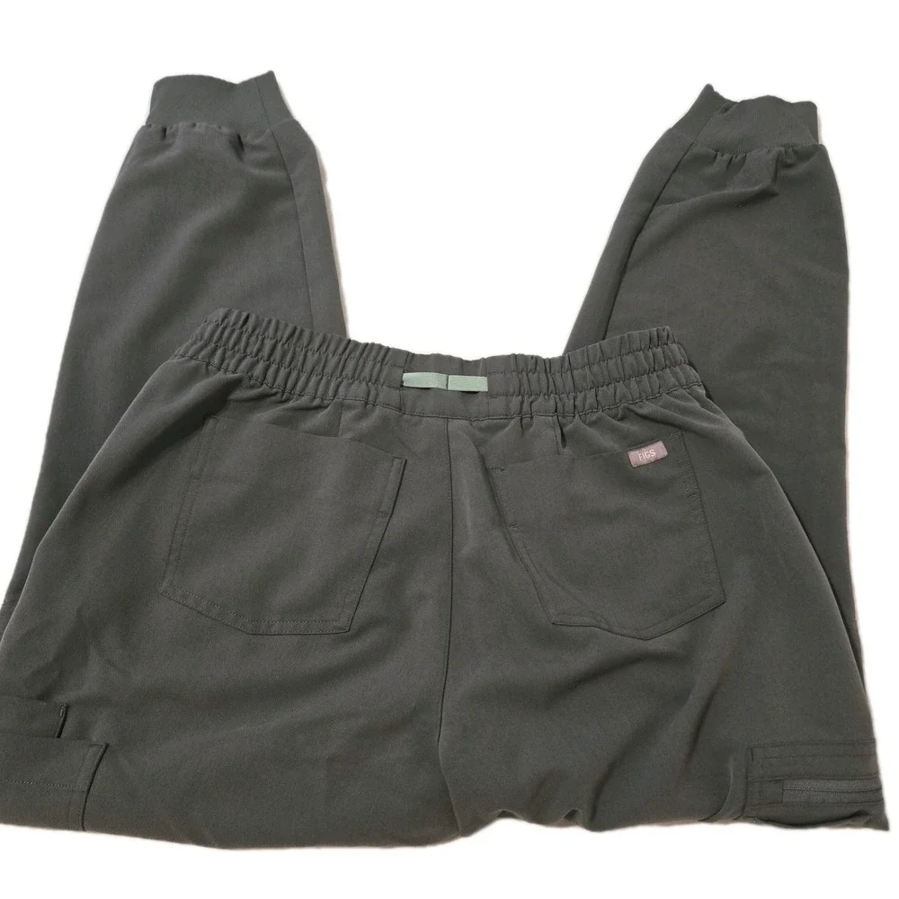 Figs Technical Collection Jogger Scrub Pants Dark Green Medium
